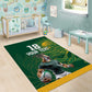 Rugby South Africa Champion Custom Area Rug Springboks Mascot - African Pride