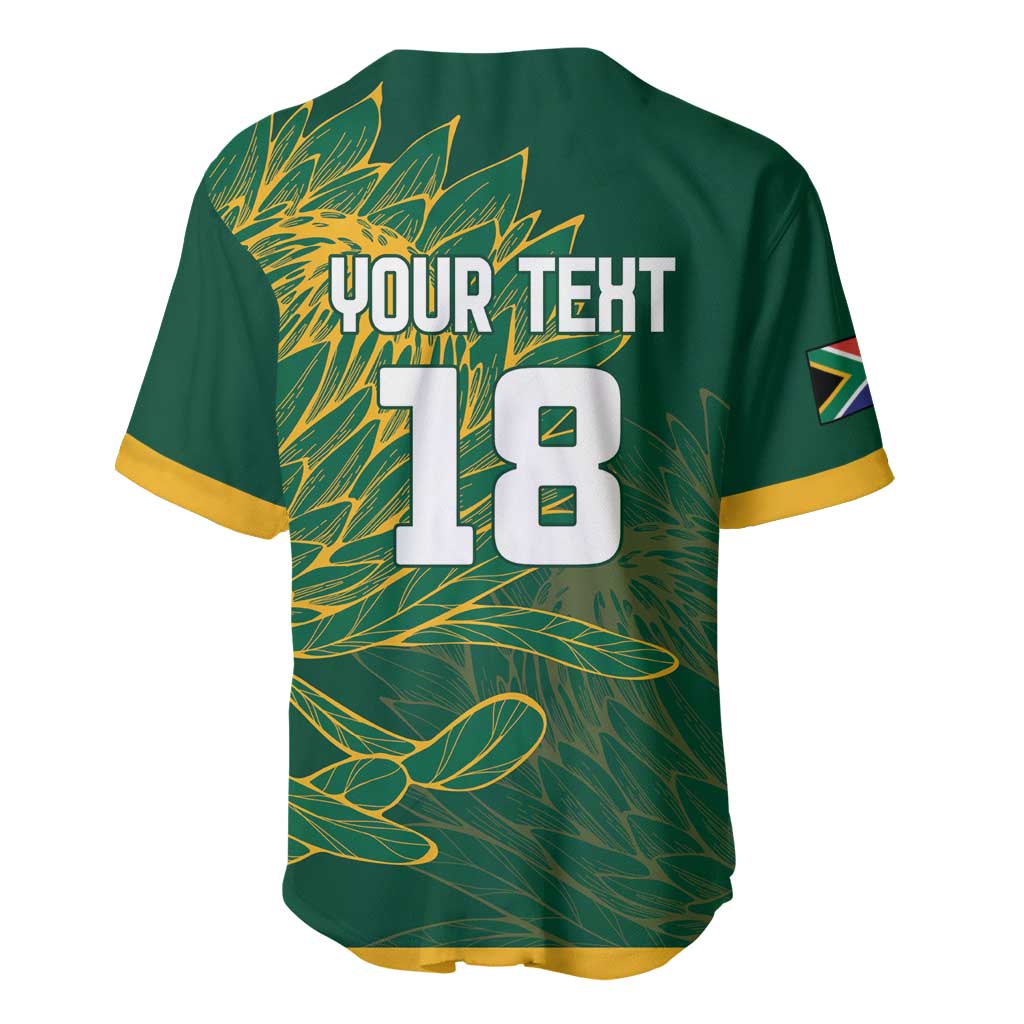 Rugby South Africa Champion Custom Baseball Jersey Springboks Mascot - African Pride