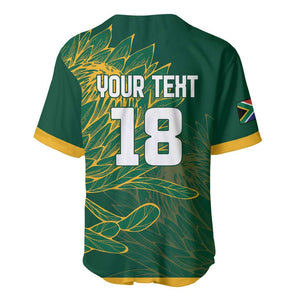 Rugby South Africa Champion Custom Baseball Jersey Springboks Mascot - African Pride