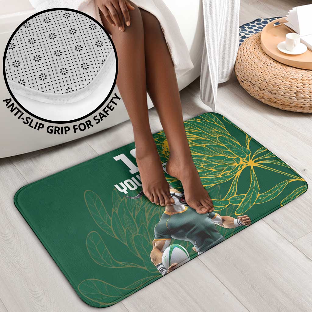 Rugby South Africa Champion Custom Bathroom Set Springboks Mascot
