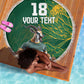 Rugby South Africa Champion Custom Beach Blanket Springboks Mascot - African Pride