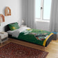 Rugby South Africa Champion Custom Bedding Set Springboks Mascot - African Pride