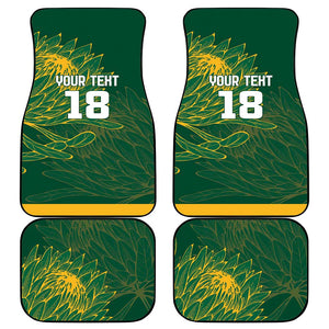 Rugby South Africa Champion Custom Car Mats Springboks Mascot - African Pride