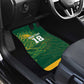 Rugby South Africa Champion Custom Car Mats Springboks Mascot - African Pride