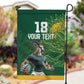 Rugby South Africa Champion Custom Garden Flag Springboks Mascot - African Pride