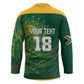 Rugby South Africa Champion Custom Hockey Jersey Springboks Mascot