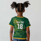 Rugby South Africa Champion Custom Kid T shirt Springboks Mascot - African Pride