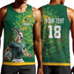 Rugby South Africa Champion Custom Men Tank Top Springboks Mascot - African Pride