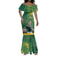 Rugby South Africa Champion Custom Mermaid Dress Springboks Mascot - African Pride