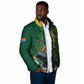 Rugby South Africa Champion Custom Padded Jacket Springboks Mascot