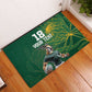 Rugby South Africa Champion Custom Rubber Doormat Springboks Mascot - African Pride