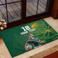 Rugby South Africa Champion Custom Rubber Doormat Springboks Mascot - African Pride