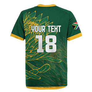 Rugby South Africa Champion Custom Rugby Jersey Springboks Mascot - African Pride