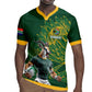 Rugby South Africa Champion Custom Rugby Jersey Springboks Mascot - African Pride