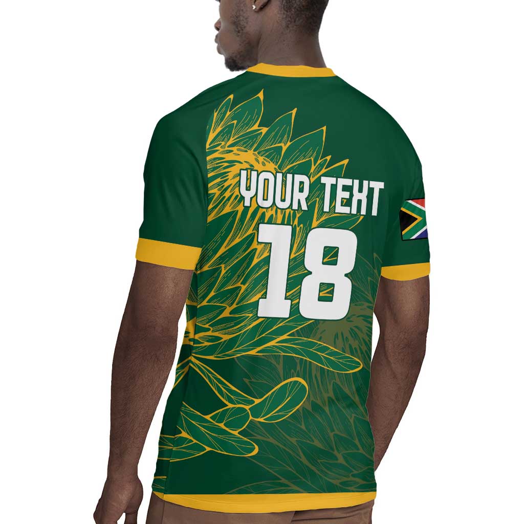 Rugby South Africa Champion Custom Rugby Jersey Springboks Mascot - African Pride