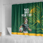 Rugby South Africa Champion Custom Shower Curtain Springboks Mascot - African Pride