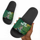 Rugby South Africa Champion Custom Slide Sandals Springboks Mascot