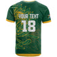 Rugby South Africa Champion Custom T shirt Springboks Mascot - African Pride
