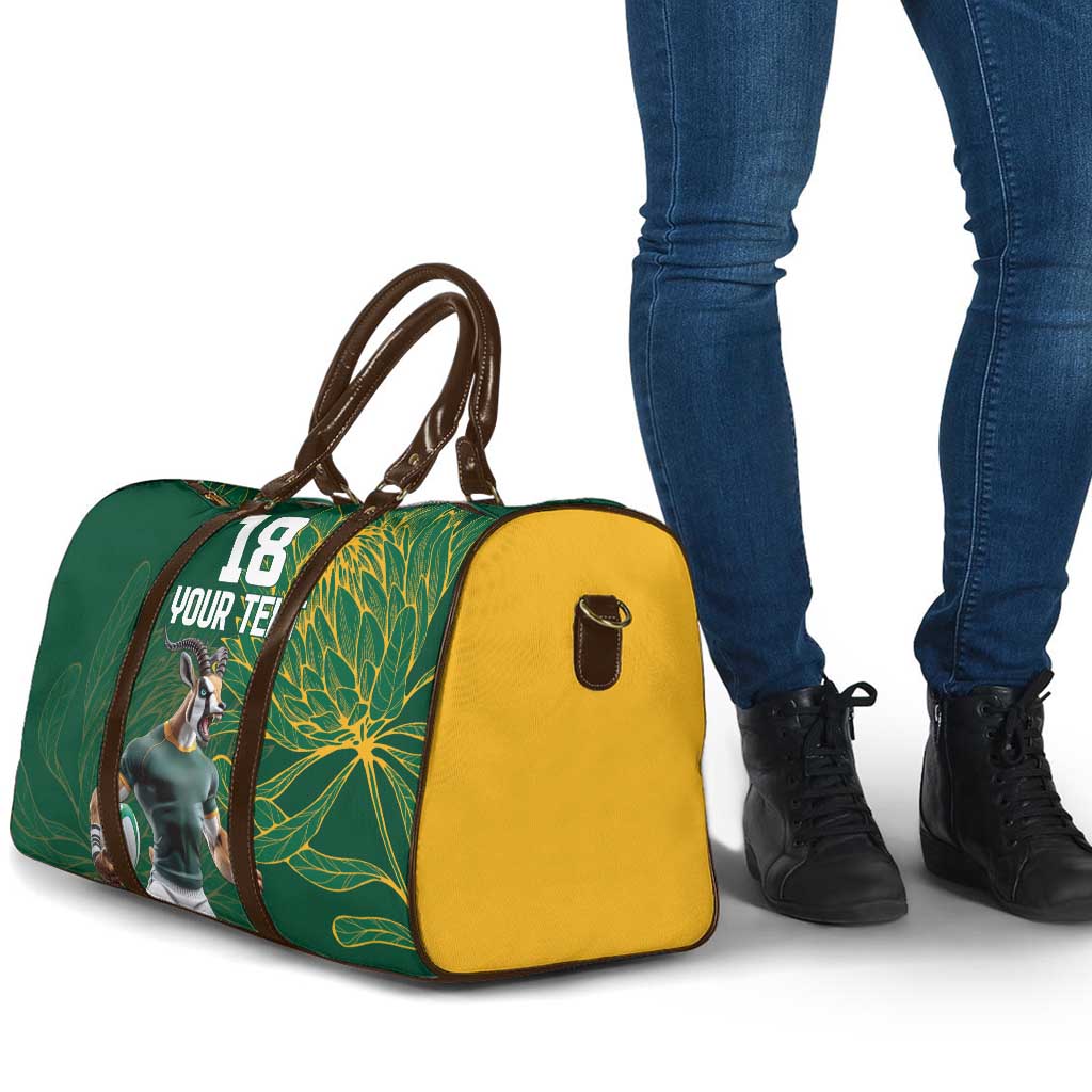 Rugby South Africa Champion Custom Travel Bag Springboks Mascot