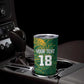 Rugby South Africa Champion Custom Tumbler Cup Springboks Mascot - African Pride
