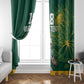 Rugby South Africa Champion Custom Window Curtain Springboks Mascot - African Pride