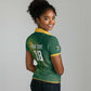 Rugby South Africa Champion Custom Women Polo Shirt Springboks Mascot - African Pride