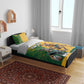 South Africa Australia Rugby Champion Personalized Bedding Set Springboks Wallabies Mascot - African Pride