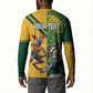 South Africa Australia Rugby Champion Personalized Button Sweatshirt Springboks Wallabies Mascot