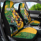 South Africa Australia Rugby Champion Personalized Car Seat Cover Springboks Wallabies Mascot - African Pride