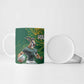 South Africa Australia Rugby Champion Personalized Ceramic Mug Springboks Wallabies Mascot