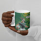 South Africa Australia Rugby Champion Personalized Ceramic Mug Springboks Wallabies Mascot