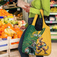 South Africa Australia Rugby Champion Personalized Grocery Bag Springboks Wallabies Mascot - African Pride