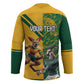 South Africa Australia Rugby Champion Personalized Hockey Jersey Springboks Wallabies Mascot