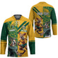South Africa Australia Rugby Champion Personalized Hockey Jersey Springboks Wallabies Mascot