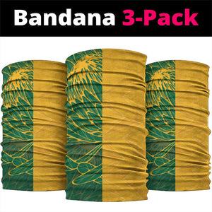 South Africa Australia Rugby Champion Neck Gaiter Springboks Wallabies Mascot - African Pride