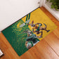 South Africa Australia Rugby Champion Personalized Rubber Doormat Springboks Wallabies Mascot - African Pride