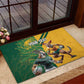 South Africa Australia Rugby Champion Personalized Rubber Doormat Springboks Wallabies Mascot - African Pride