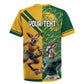 South Africa Australia Rugby Champion Personalized Rugby Jersey Springboks Wallabies Mascot - African Pride