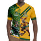 South Africa Australia Rugby Champion Personalized Rugby Jersey Springboks Wallabies Mascot - African Pride