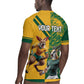 South Africa Australia Rugby Champion Personalized Rugby Jersey Springboks Wallabies Mascot - African Pride
