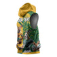 South Africa Australia Rugby Champion Personalized Sleeveless Hoodie Springboks Wallabies Mascot - African Pride