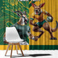South Africa Australia Rugby Champion Personalized Window Curtain Springboks Wallabies Mascot - African Pride