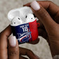 Cape Verde Football Pride Custom AirPods Case Tubaroes Azuis Champion