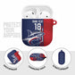 Cape Verde Football Pride Custom AirPods Case Tubaroes Azuis Champion