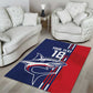 Cape Verde Football Pride Custom Area Rug Tubaroes Azuis Champion - African Pride