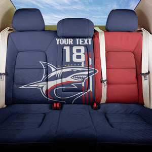 Cape Verde Football Pride Custom Back Car Seat Cover Tubaroes Azuis Champion - African Pride