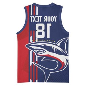 Cape Verde Football Pride Custom Basketball Jersey Tubaroes Azuis Champion - African Pride