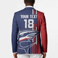 Cape Verde Football Pride Custom Blazer Tubaroes Azuis Champion