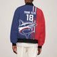 Cape Verde Football Pride Custom Bomber Jacket Tubaroes Azuis Champion - African Pride