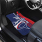 Cape Verde Football Pride Custom Car Mats Tubaroes Azuis Champion - African Pride